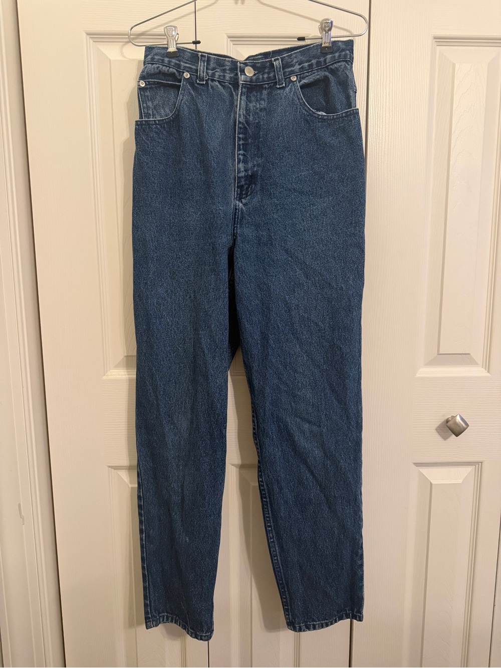Northwest Blue Women’s High Rise Mom Jeans 100% Cotton Medium Wash